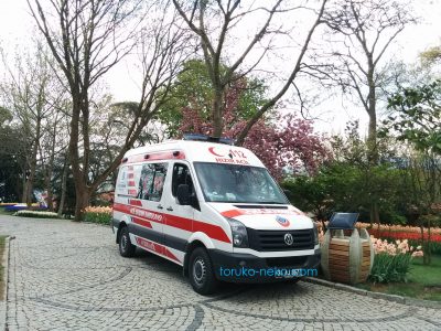 ambulance トルコ イスタンブール 救急車 アンビュランス