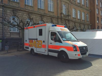 ドイツの救急車 arbeiter samariter bund ASB