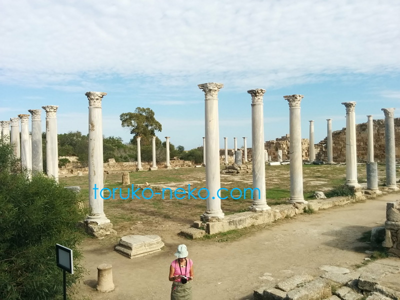北キプロス サラミス 神殿跡 サラミス遺跡