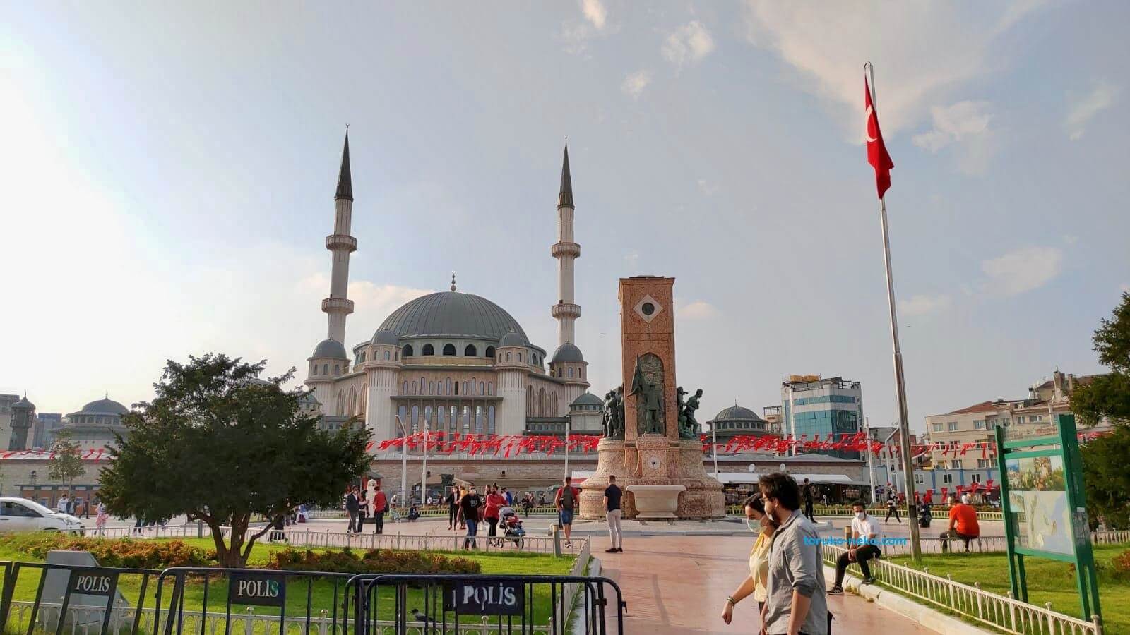 トルコ イスタンブール タクシム広場